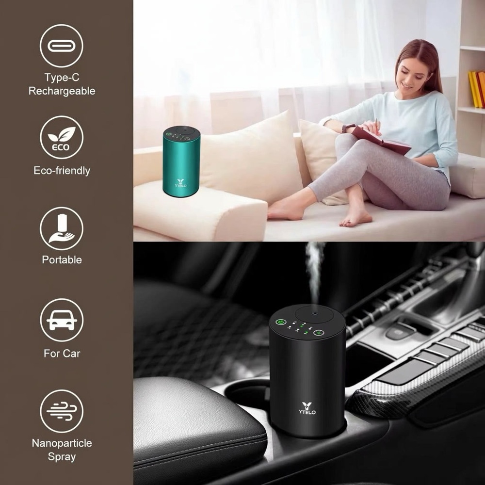 Black Aroma Diffuser - Picture 7 of 9
